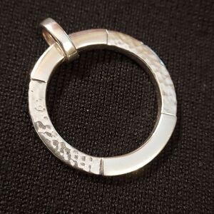 Sterling silver circle pendent by Metalsmiths Sterling Circle of Life